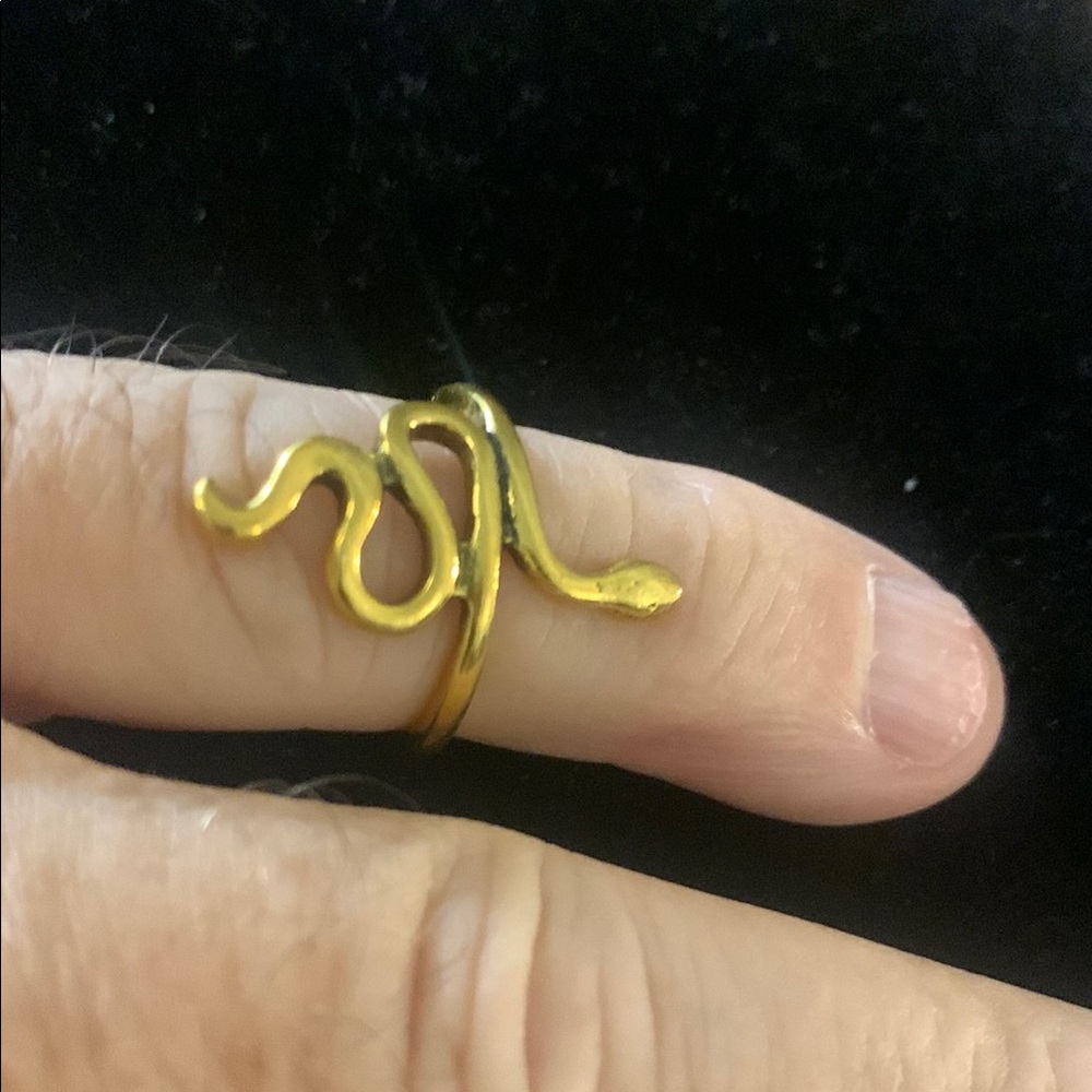 Gold Snake Ring